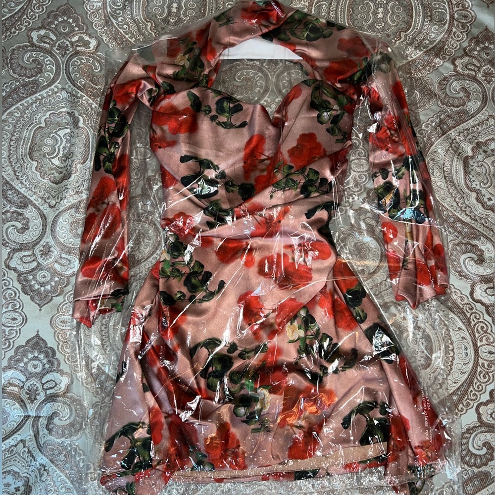 house of cb rose toira dress